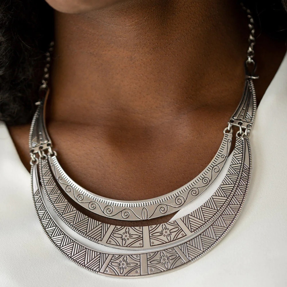 Take All You Can GATHERER necklace and earrings💚paparazzi 152b